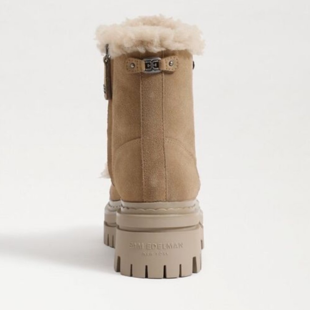 NWT Sam Edelman Kyler 2 Lace Up Cold Weather Boots Sz 7,5 - Picture 3 of 6